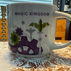 Starbucks Magic Kingdom Mug - You are Here collection.